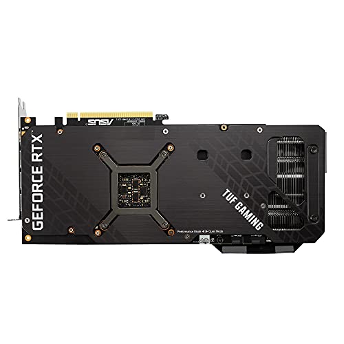 ASUS TUF Gaming NVIDIA GeForce RTX 3070 Ti OC Edition - Tarjeta gráfica Gaming (PCIe 4.0, 8 GB GDDR6X, HDMI 2.1, DP 1.4a, Certificación Militar, GPU Tweak II), Blanco
