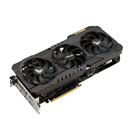 ASUS TUF Gaming NVIDIA GeForce RTX 3070 Ti OC Edition - Tarjeta gráfica Gaming (PCIe 4.0, 8 GB GDDR6X, HDMI 2.1, DP 1.4a, Certificación Militar, GPU Tweak II), Blanco