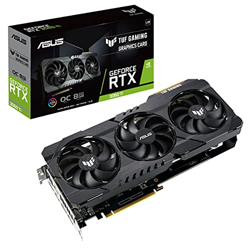 ASUS TUF Gaming TUF-RTX3060TI-O8G-V2-GAMING NVIDIA GeForce RTX 3060 Ti 8 GB GDDR6(NO VALIDO para MINERIA)