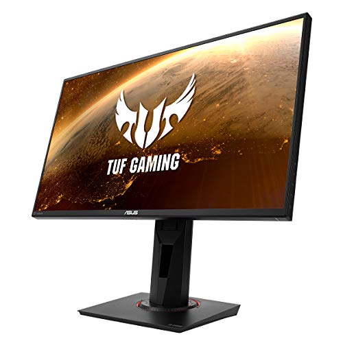 Asus TUF Gaming VG259QM - Monitor gaming de 24.5" FullHD (1920x1080, Fast IPS, 280 Hz, 1 ms GTG, 16:9, LED, ELMB SYNC, G-Sync Compatible, DisplayHDR 400) Negro