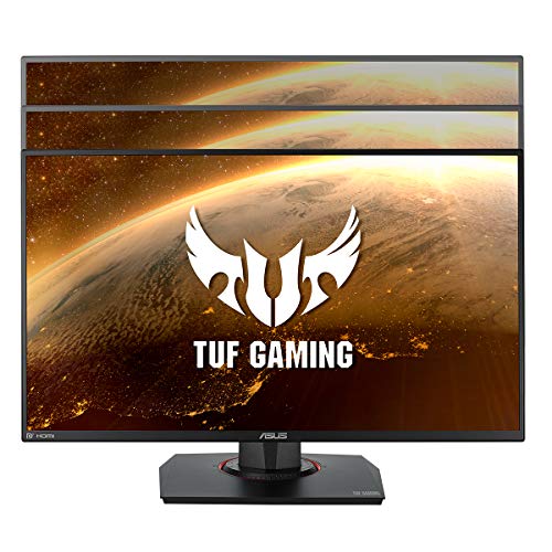 Asus TUF Gaming VG259QM - Monitor gaming de 24.5" FullHD (1920x1080, Fast IPS, 280 Hz, 1 ms GTG, 16:9, LED, ELMB SYNC, G-Sync Compatible, DisplayHDR 400) Negro