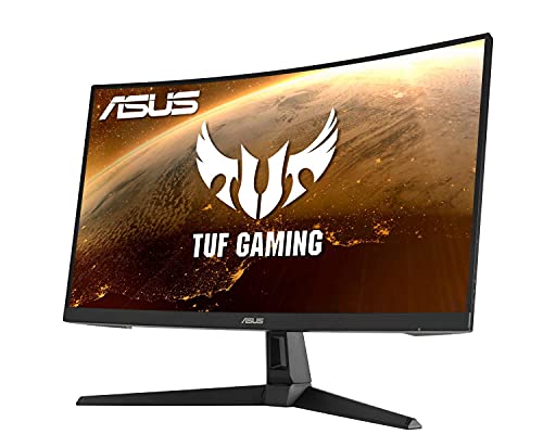 Asus TUF Gaming VG27WQ1B - Monitor gaming curvo de 27'' WQHD (2560 x 1440, 165 Hz, 1 ms, 1500R, 16:9, FreeSync Premium, HDR10, HDMI, DisplayPort) Gris