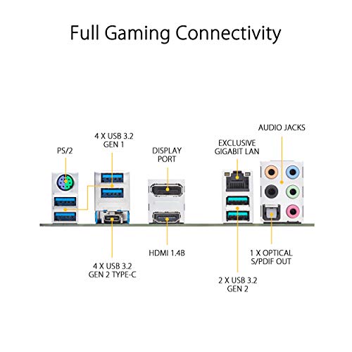 ASUS TUF Gaming X570-PLUS - Placa Base Gaming AMD AM4 X570 ATX con PCIe 4.0, dual M.2, 12+2 Dr. MOS VRM, HDMI, DP, SATA 6Gb/s, USB 3.2 Gen 2, Aura Sync RGB, soporta Ryzen 3000