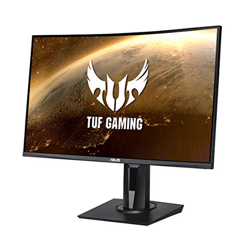 Asus TUF VG27WQ - Monitor Curvo gaming de 27" WQHD (2560x1440, 165 Hz, ELMB SYNC, Adaptive-Sync, Freesync Premium, 1 ms MPRT, DisplayHDR 400) Negro