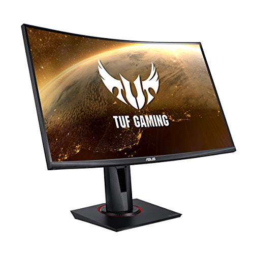 Asus TUF VG27WQ - Monitor Curvo gaming de 27" WQHD (2560x1440, 165 Hz, ELMB SYNC, Adaptive-Sync, Freesync Premium, 1 ms MPRT, DisplayHDR 400) Negro
