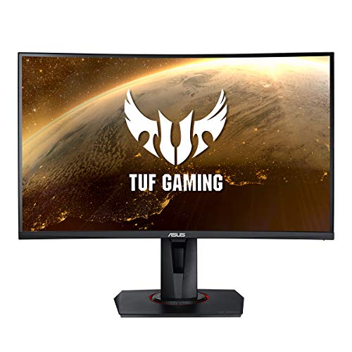 Asus TUF VG27WQ - Monitor Curvo gaming de 27" WQHD (2560x1440, 165 Hz, ELMB SYNC, Adaptive-Sync, Freesync Premium, 1 ms MPRT, DisplayHDR 400) Negro