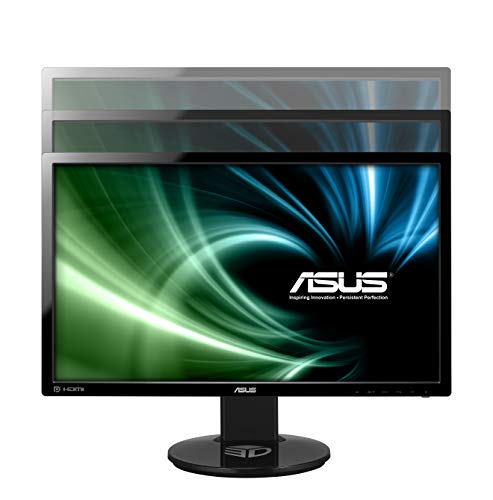 ASUS VG248QE Serie VG248 - Monitor Gaming de 24" Full-HD (1920x1080, 144 Hz, 1 ms, 350 cd/m², Free-Sync, HDMI, DisplayPort, D-Sub Flicker-Free, Panel TN, altavoces, base ergonómica) color Negro