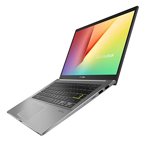 ASUS VivoBook S14 M433IA-EB069 - Ordenador portátil de 14" FullHD (Ryzen7-4700U, 16GB RAM, 512GB SSD, Radeon Graphics, Sin sistema operativo) Negro - Teclado QWERTY Español