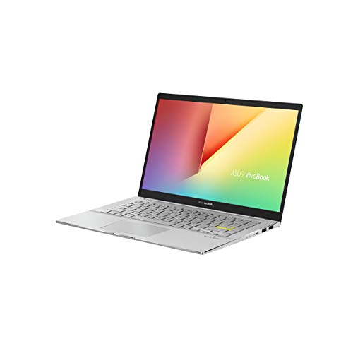 ASUS VivoBook S14 S433JQ-EB166 - Ordenador portátil de 14" FullHD (Intel Core i5-1035G1, 8GB RAM, 512GB SSD, NVIDIA MX350-2GB, Sin sistema operativo) Blanco - Teclado QWERTY Español