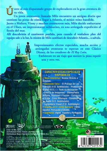 Atlantis: el imperio perdido [DVD]
