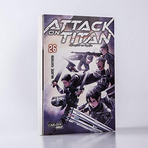 Attack on Titan 26: Atemberaubende Fantasy-Action im Kampf gegen grauenhafte Titanen