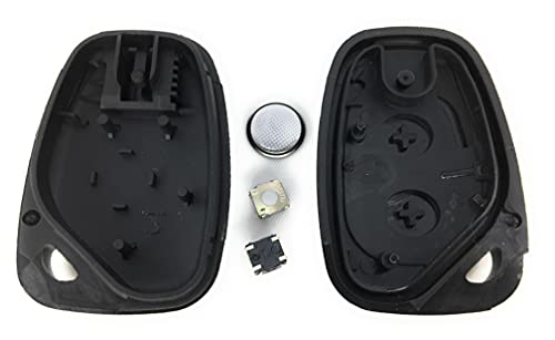 Automobile Locksmith - Kit de reparación para llave con mando para automóvil (2 botones)