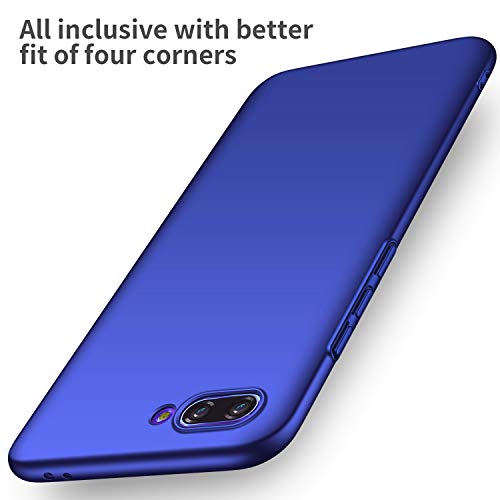 Avalri Funda Huawei Honor 10, Diseño Minimalista Estuche Rígido Ultra Delgado de PC a Prueba de Golpes Resistente a Rasguños Cover para Huawei Honor 10 (Azul Liso)