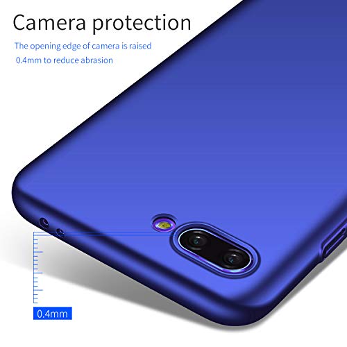 Avalri Funda Huawei Honor 10, Diseño Minimalista Estuche Rígido Ultra Delgado de PC a Prueba de Golpes Resistente a Rasguños Cover para Huawei Honor 10 (Azul Liso)