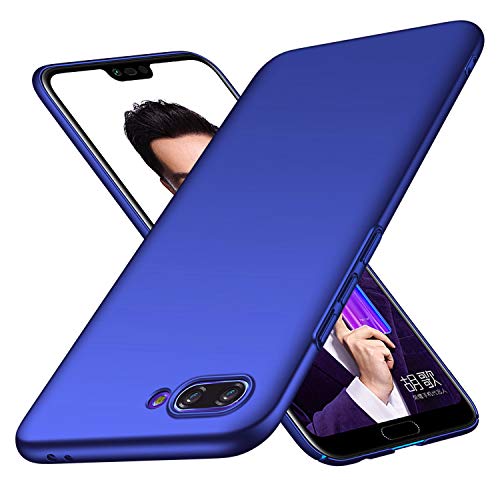 Avalri Funda Huawei Honor 10, Diseño Minimalista Estuche Rígido Ultra Delgado de PC a Prueba de Golpes Resistente a Rasguños Cover para Huawei Honor 10 (Azul Liso)