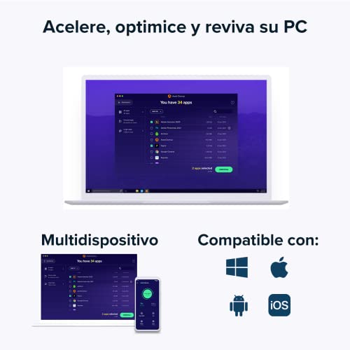 Avast Cleanup Premium - Elimina los archivos no deseados y acelera el sistema operativo | 10 Dispositivo | 1 Año | PC/Mac | Código de activación enviado por email