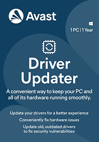 Avast Driver Updater 2022, 1 PC 1 Year, [Windows] [Licence]
