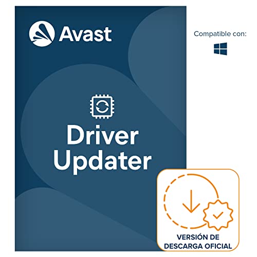 Avast Driver Updater - Actualiza y repara automáticamente los controladores del PC | 1 Dispositivo | 1 Año | PC | Código de activación PC enviado por email