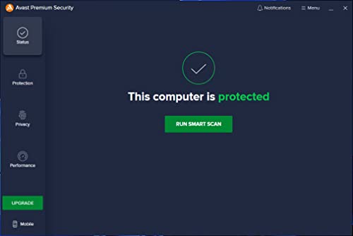 Avast Premium Security para Windows 2021/2022 | 1 PC | 1 Año | Protección antivirus | En Caja