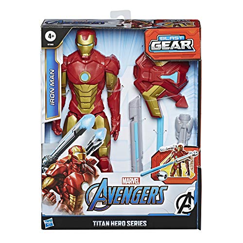 Avengers Figura Titan Con Accesorios Iron Man (Hasbro E73805L0)