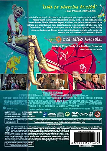 Aves de Presa (Y la fantabulosa emancipación de Harley Quinn) [DVD]
