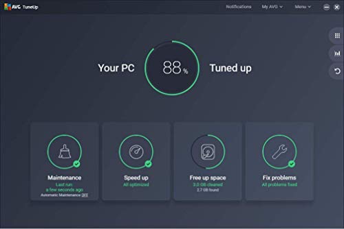 AVG PC TuneUp 2022, 3 PC 1 Year, Cleaner+Update+Maintenance+Speed Up [Windows] [Licence]