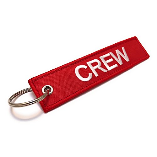 aviamart AVM-CREW2 - Etiqueta para equipaje  Rojo rojo / blanco