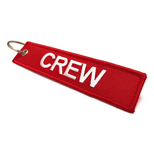 aviamart AVM-CREW2 - Etiqueta para equipaje  Rojo rojo / blanco