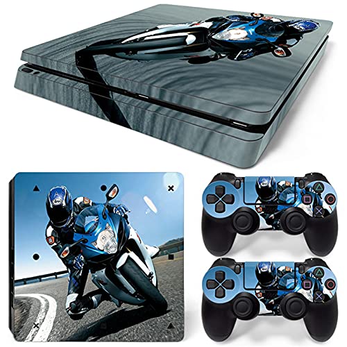 AXDNH Adhesivo De Piel para PS4 Slim Controller, PS4 Slim Sticker Calcomanías De Vinilo Extraíbles para Piel Cubierta Adhesiva para Playstation 4 Slim Consola Controlador Pegatina,1143