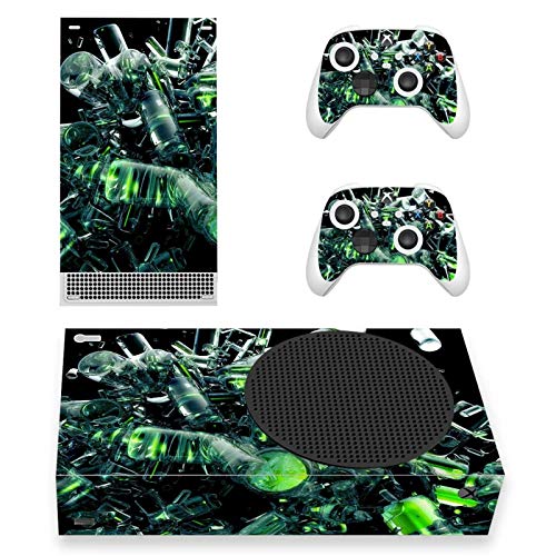 AXDNH Xbox Series S Pegatina De Piel con Diseño De Impresión 3D, Calcomanías De Vinilo Extraíbles, Fundas Adhesivas, Compatibles con La Consola Xbox Series S Y 2 Controladores,Ysxss0331