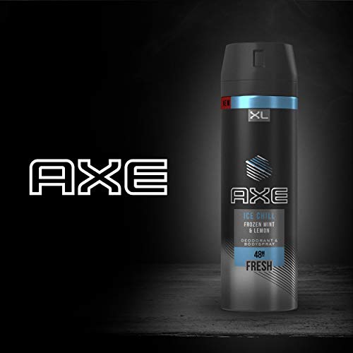 AXE Ice Chill - Desodorante Bodyspray para hombre, 48 horas de protección, 200 ml, pack de 3