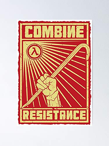 AZSTEEL Póster de Combine Resistance 11.7 x 16.5