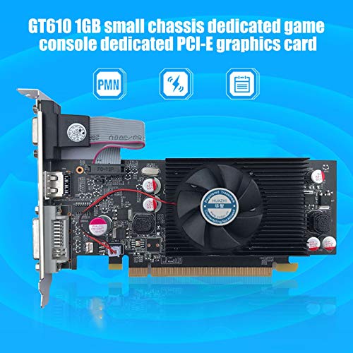 Ba30DEllylelly para PNY NVIDIA GeForce VCGGT610 X1GB DDR2 SDRAM PCI Express 2.0 Tarjeta de Video Video-Grafikkarte Tarjeta gráfica