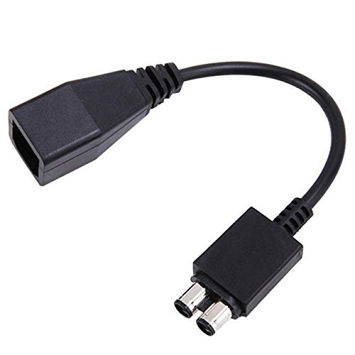 Ba30DEllylelly para Xbox 360 SlimProfessional Converter Adapter para Xbox 360 Slim to Fat Fuente de alimentación Adaptador de CA Cable de alimentación Cable de Transferencia