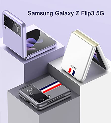 BAILI Funda para Samsung Galaxy Z Flip3 5G,Funda con Samsung Galaxy Z Flip3 5G,Carcasa para Samsung Galaxy Z Flip3 5G,MW2