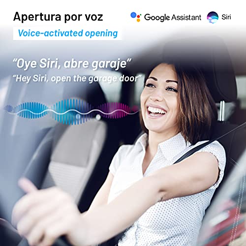 Baintex Easy Parking Basic Apertura de la Puerta del Garaje con Móvil por Bluetooth para 5 Usuarios ¡Líbrate De Los Mandos! Compatible con Todas Las Puerta de Garaje Fácil y Rápido