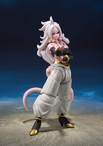 Bandai -65161 Dragonball Dragon Ball Fighter Z Android 21 SHF, multicolor, 65161