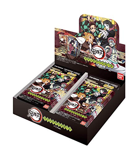 BANDAI Demon Slayer Kimetsu no Yaiba Stained Glass Effect Card Box