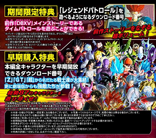 Bandai Namco Dragonball Xenoverse 2 NINTENDO SWITCH JAPANESE Region Free