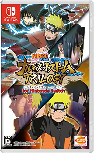 Bandai Namco Naruto Shippuden Ultimate Ninja Storm Trilogy NINTENDO SWITCH JAPANESE IMPORT REGION FREE