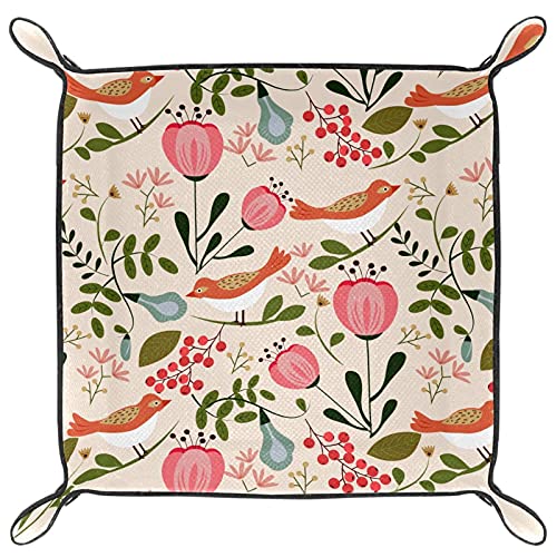 Bandeja organizadora de escritorio Catchall Bandeja de valet para hombres y mujeres Bandeja de llaves para limpieza de monedas de mesa para oficina en casa Steam Punk