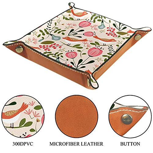 Bandeja organizadora de escritorio Catchall Bandeja de valet para hombres y mujeres Bandeja de llaves para limpieza de monedas de mesa para oficina en casa Steam Punk