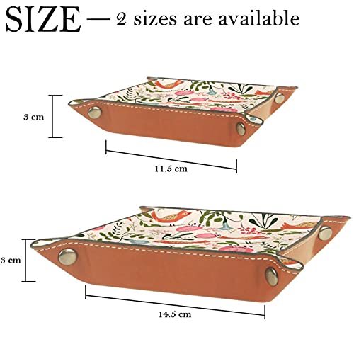 Bandeja organizadora de escritorio Catchall Bandeja de valet para hombres y mujeres Bandeja de llaves para limpieza de monedas de mesa para oficina en casa Steam Punk