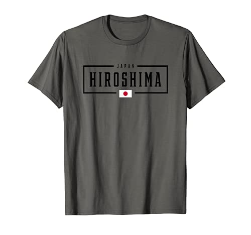 Bandera japonesa de la ciudad de Hiroshima Camiseta