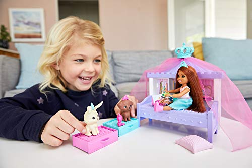 Barbie- Conjunto DE Juego Y MUÑECA DE Princess Adventure (Mattel GML74)