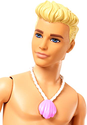 Barbie Dreamtopia Muñeco Ken Tritón, regalo para niñas y niños 3-9 años (Mattel FXT23) , color/modelo surtido