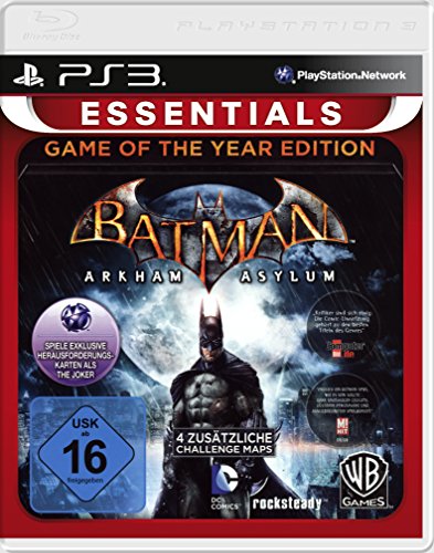 Batman: Arkham Asylum Game of the Year Edition PS3 [German Version] [Importación Inglesa]