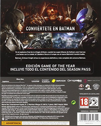 Batman: Arkham Knight - Game Of The Year Edition