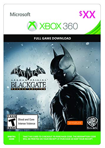 Batman: Arkham Origins Blackgate Deluxe | Xbox 360 - Código de descarga