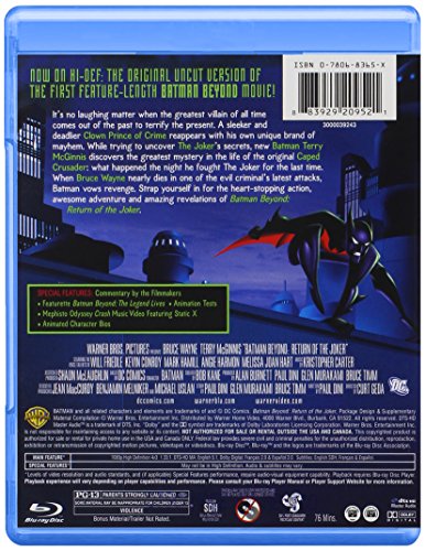 Batman Beyond: Return Of Joker [Edizione: Stati Uniti] [USA] [Blu-ray]